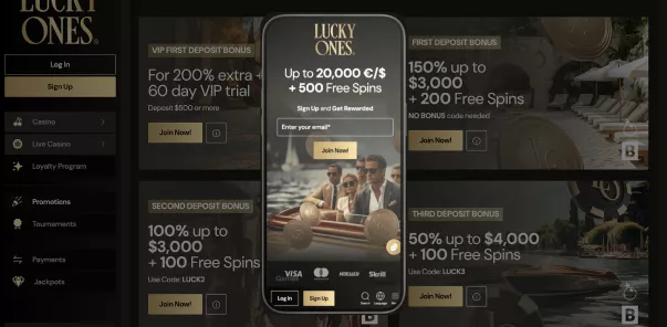 The best casino app for UAE players - Lucky Ones Mobile